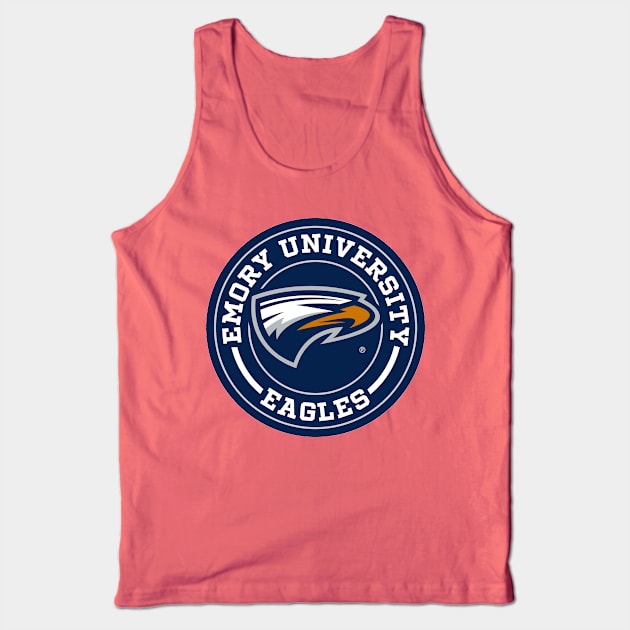 Emory University Eagles Circle Tank Top by Josh Wuflestad